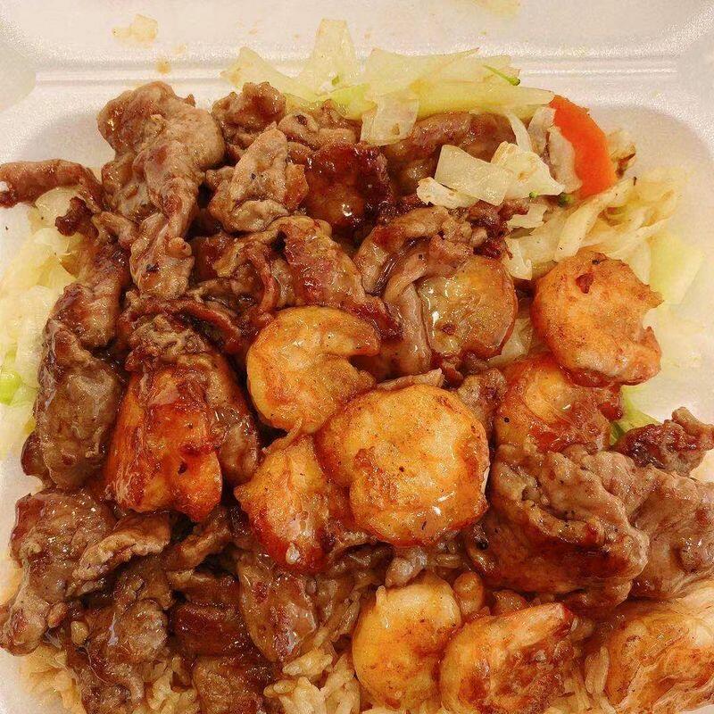 Beef & Shrimp Teriyaki