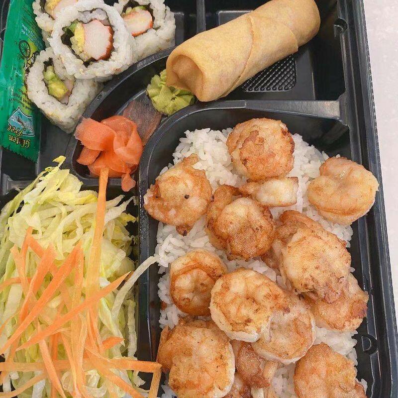 B.SHRIMP TERIYAKI